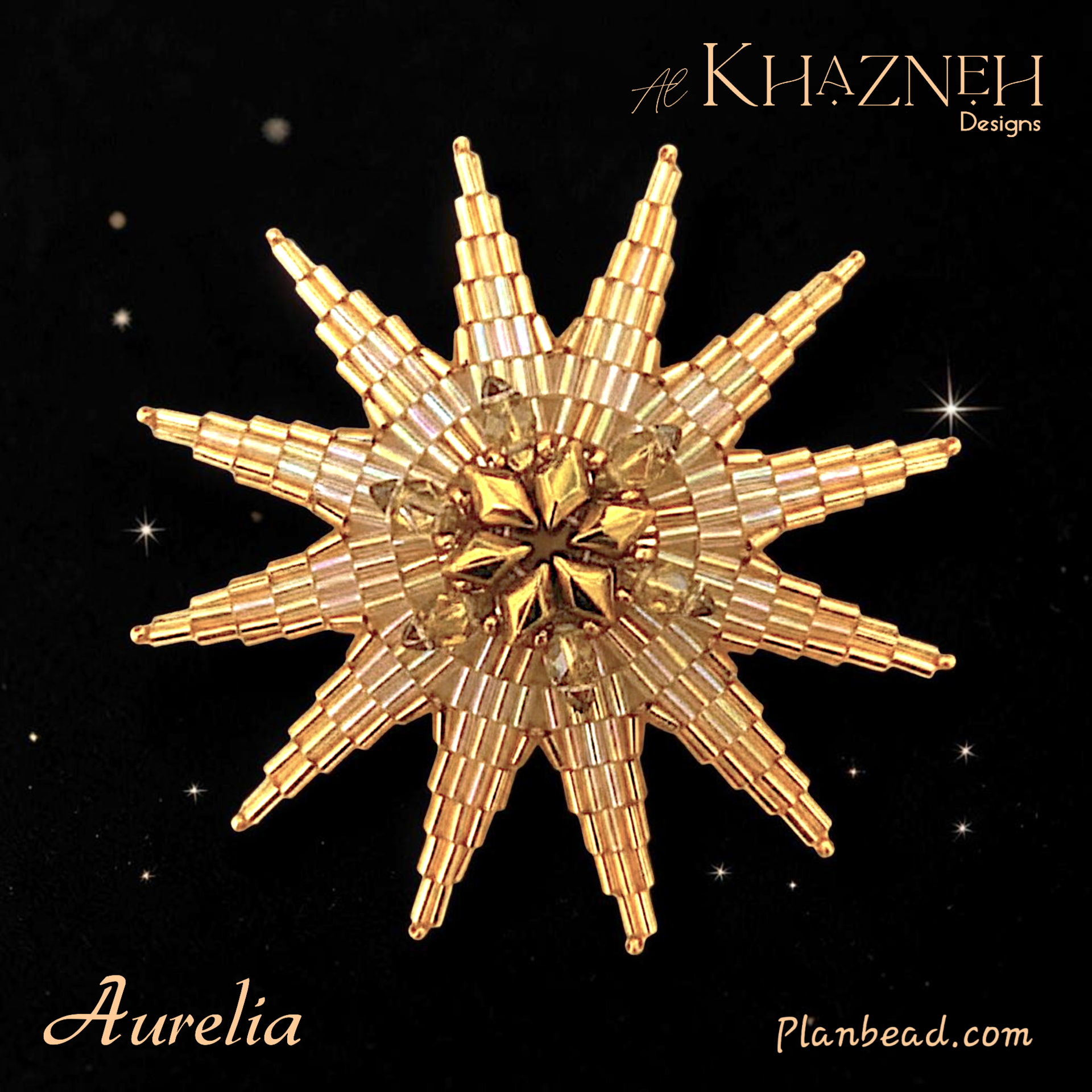 12 Point Bugle Star AURELIA