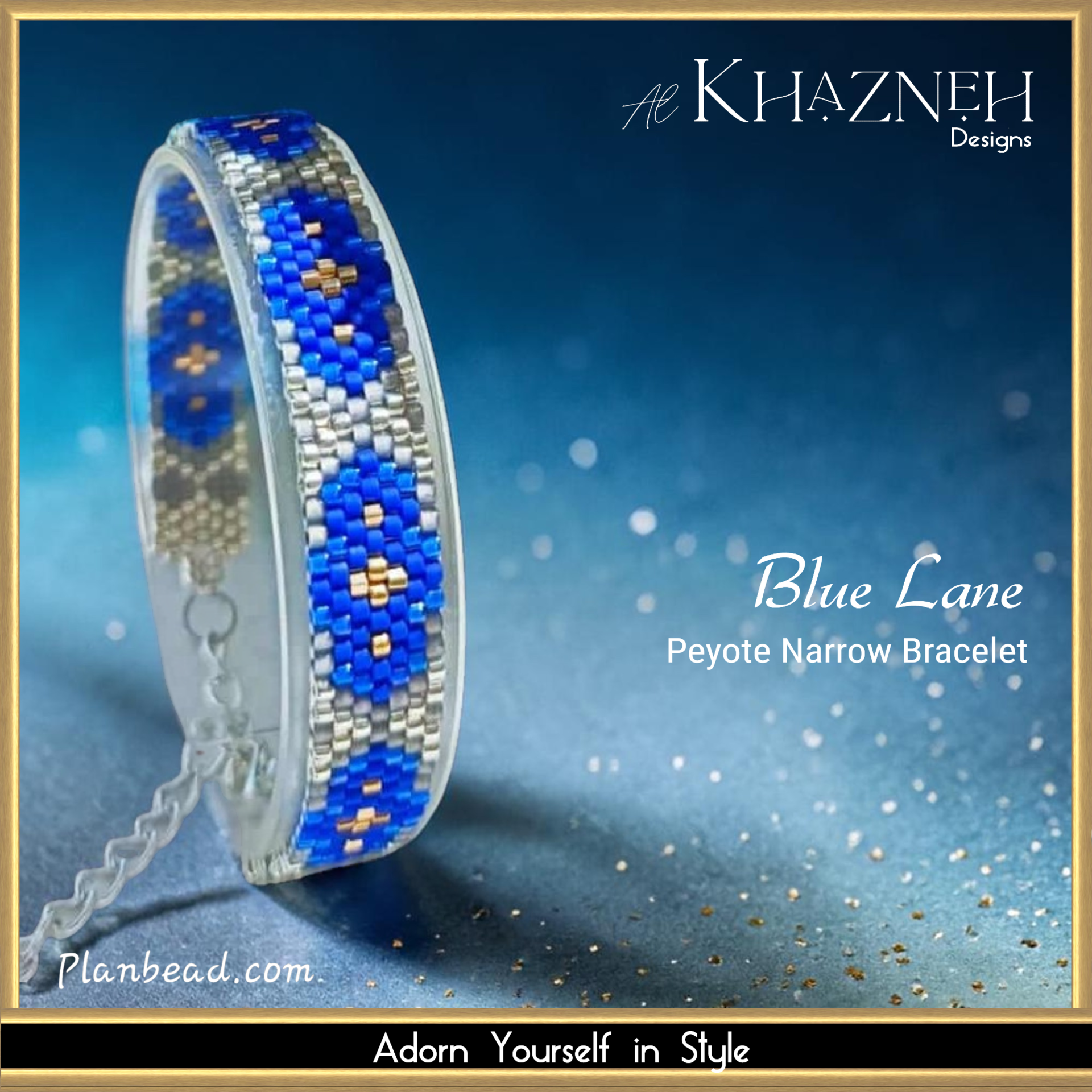 Narrow Bracelet BLUE LANE