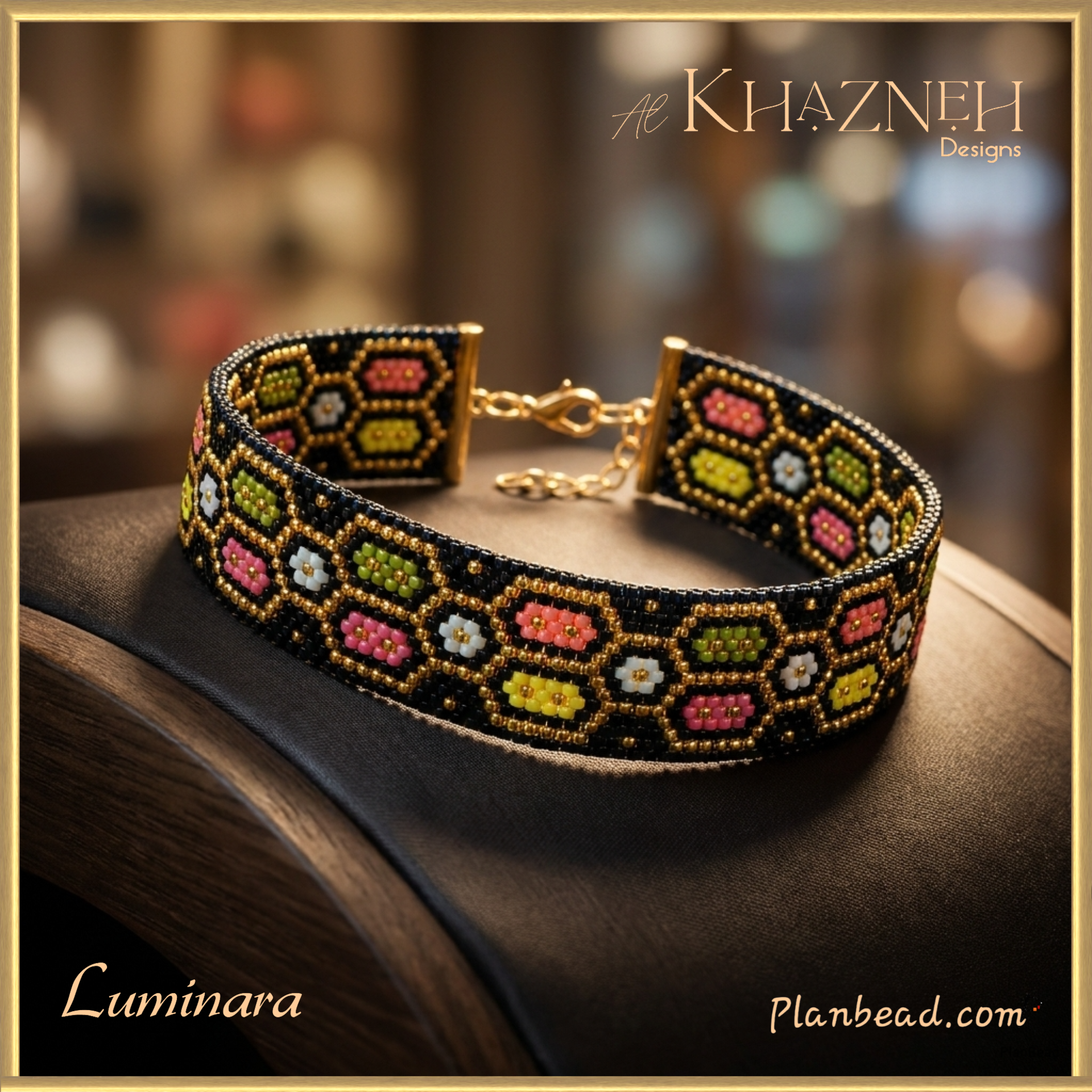 LUMINARA Peyote Bracelet Pattern
