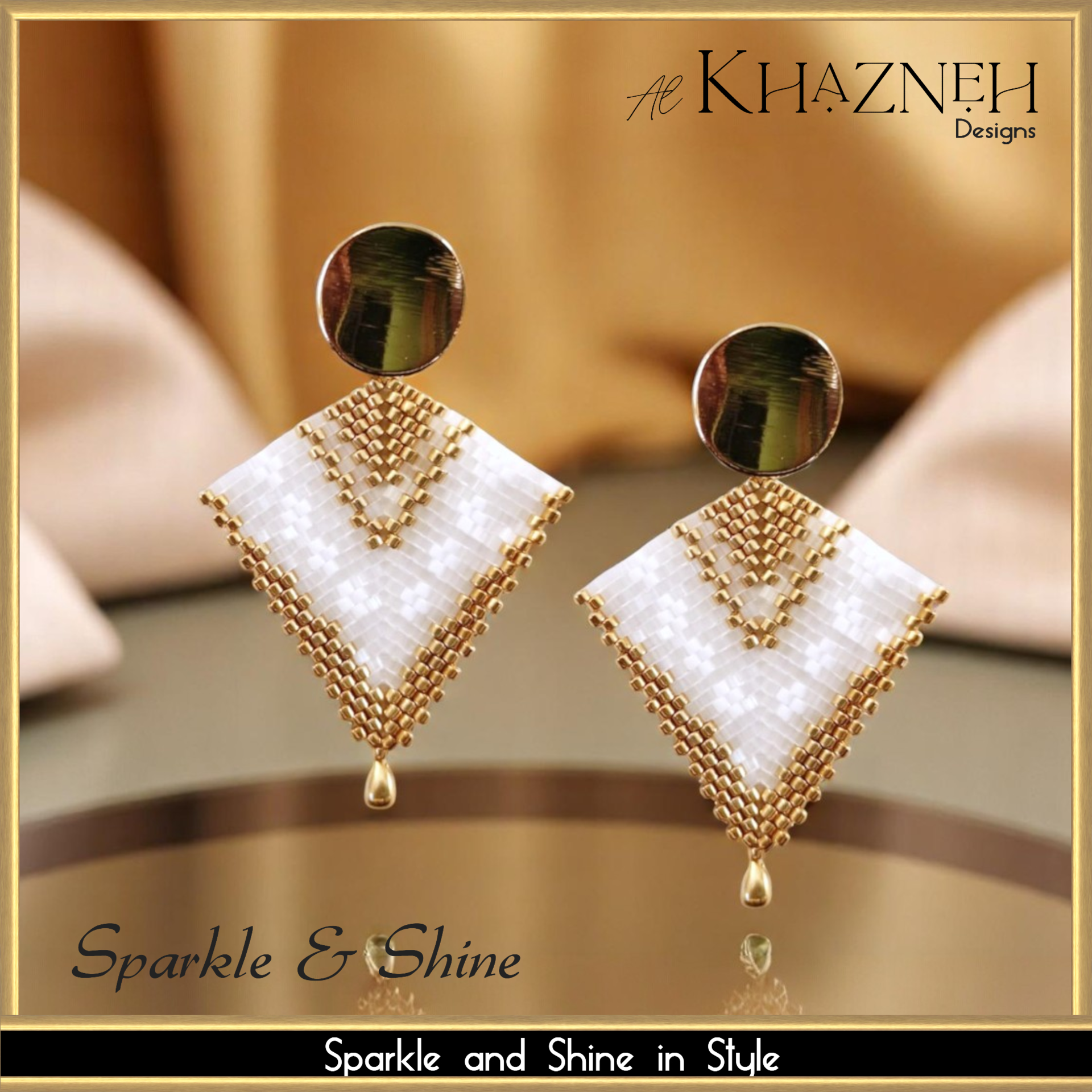 SPARKLE & SHINE - Kite Earrings Pattern