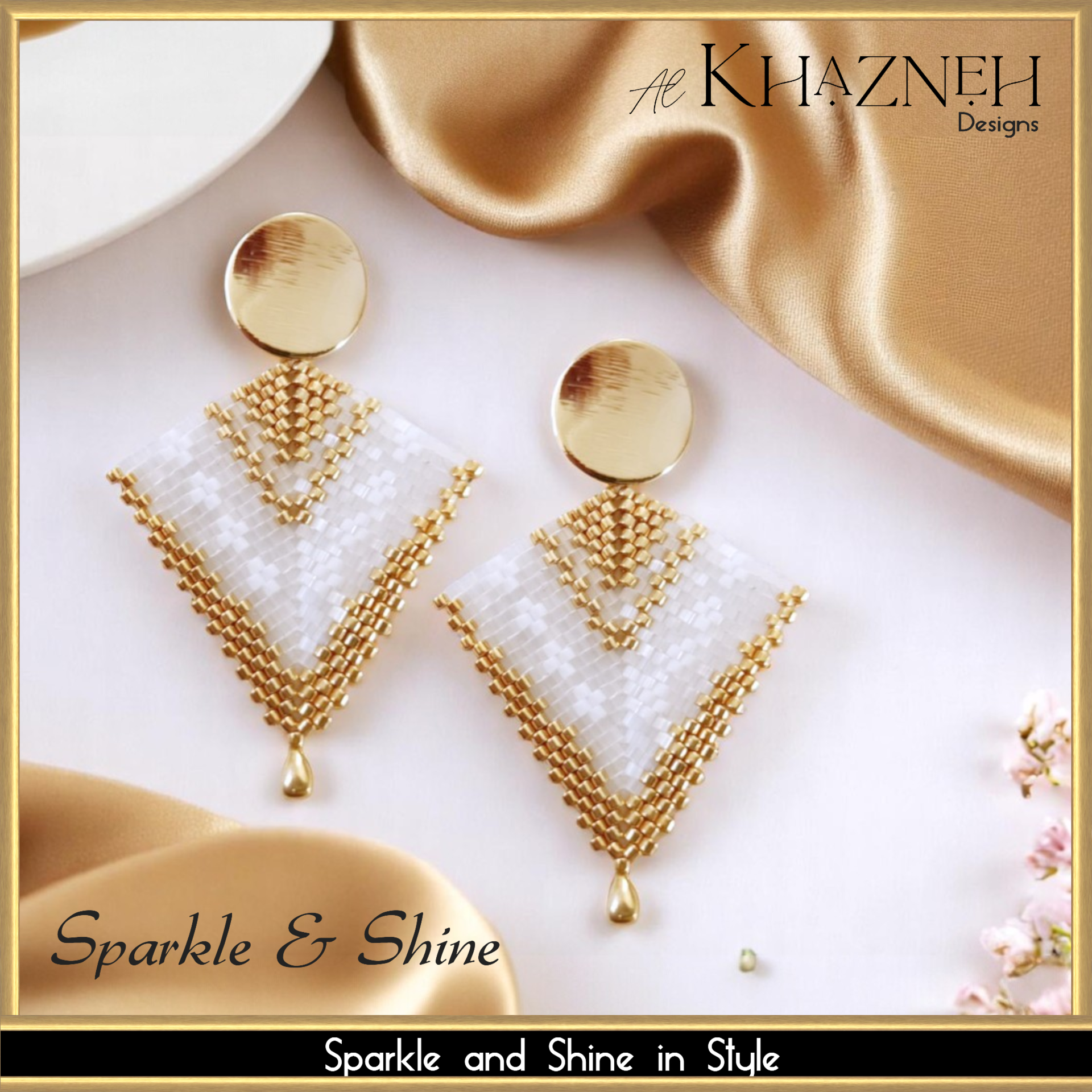 SPARKLE & SHINE - Kite Earrings Pattern
