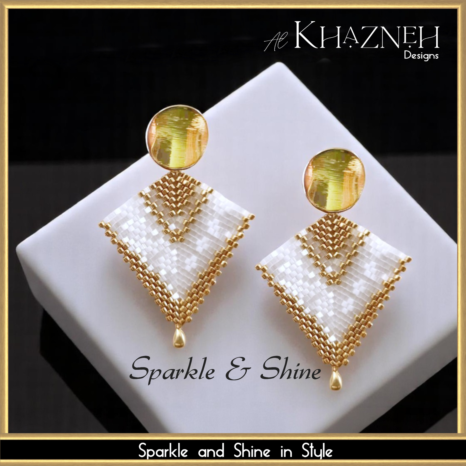 SPARKLE & SHINE - Kite Earrings Pattern