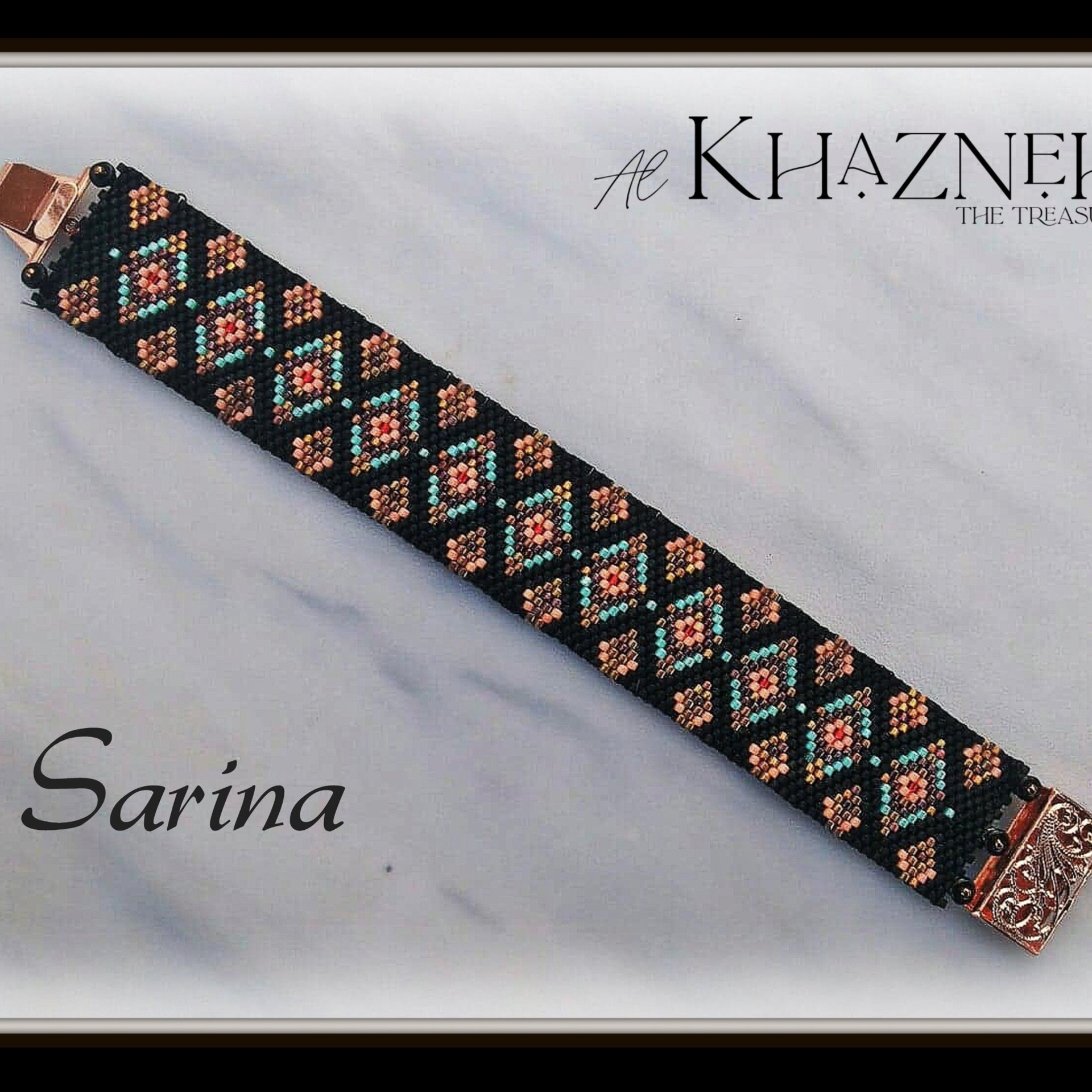 ODD Peyote Bracelet Pattern "SARINA"