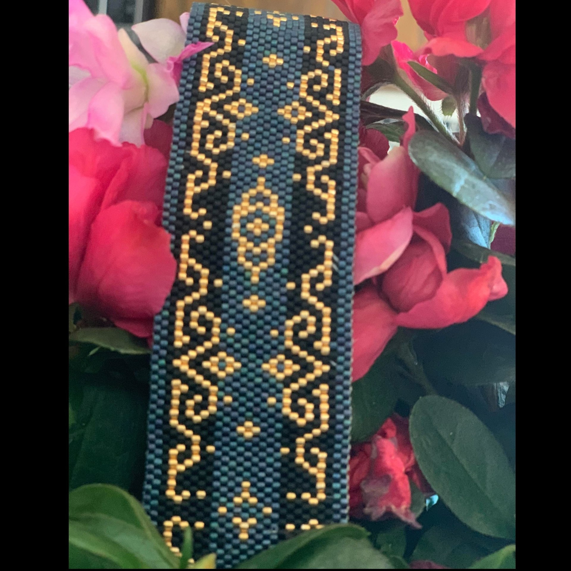 Peyote Bracelet Pattern "Arabian Night"