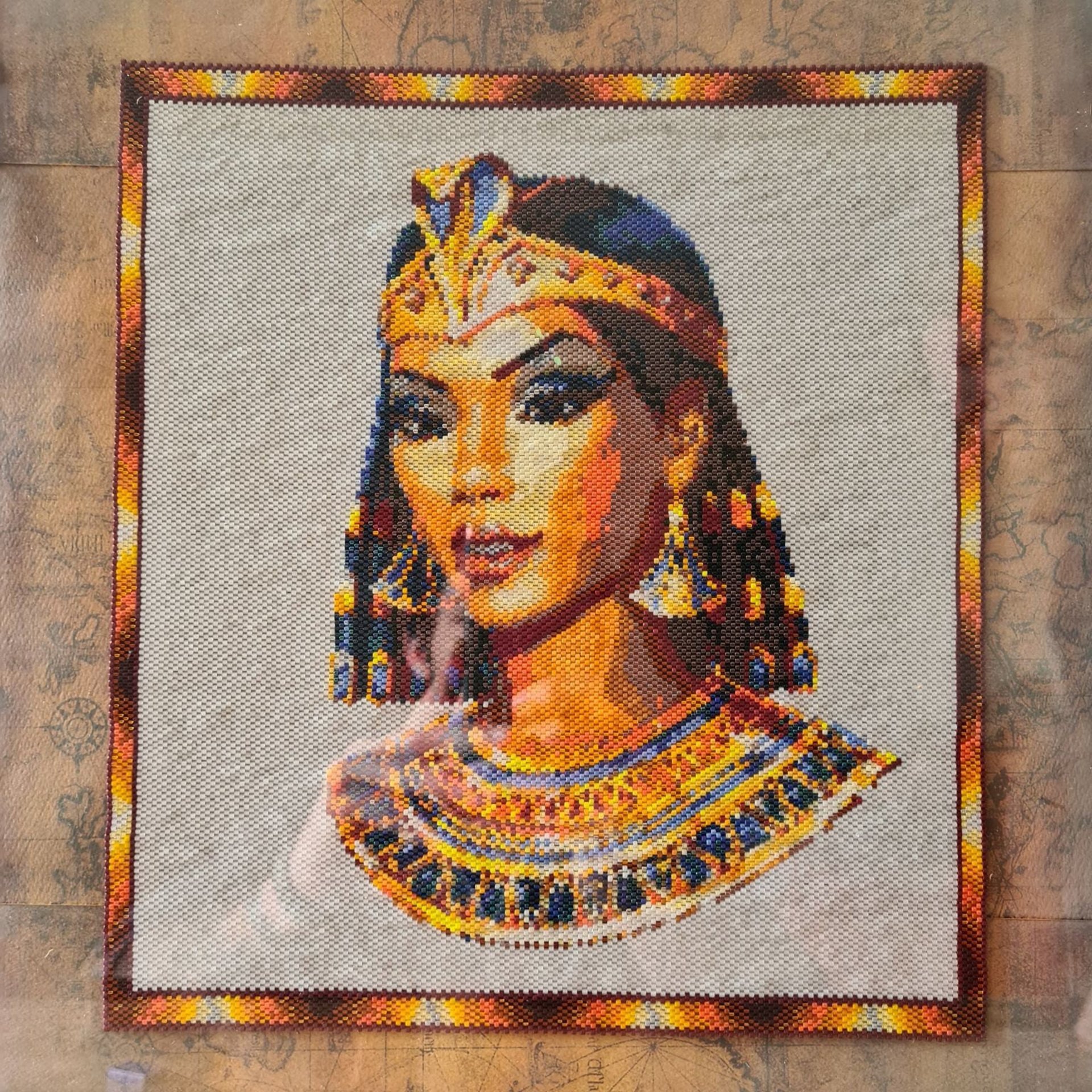 Even Peyote Tapestry Pattern "CLEOPATRA"