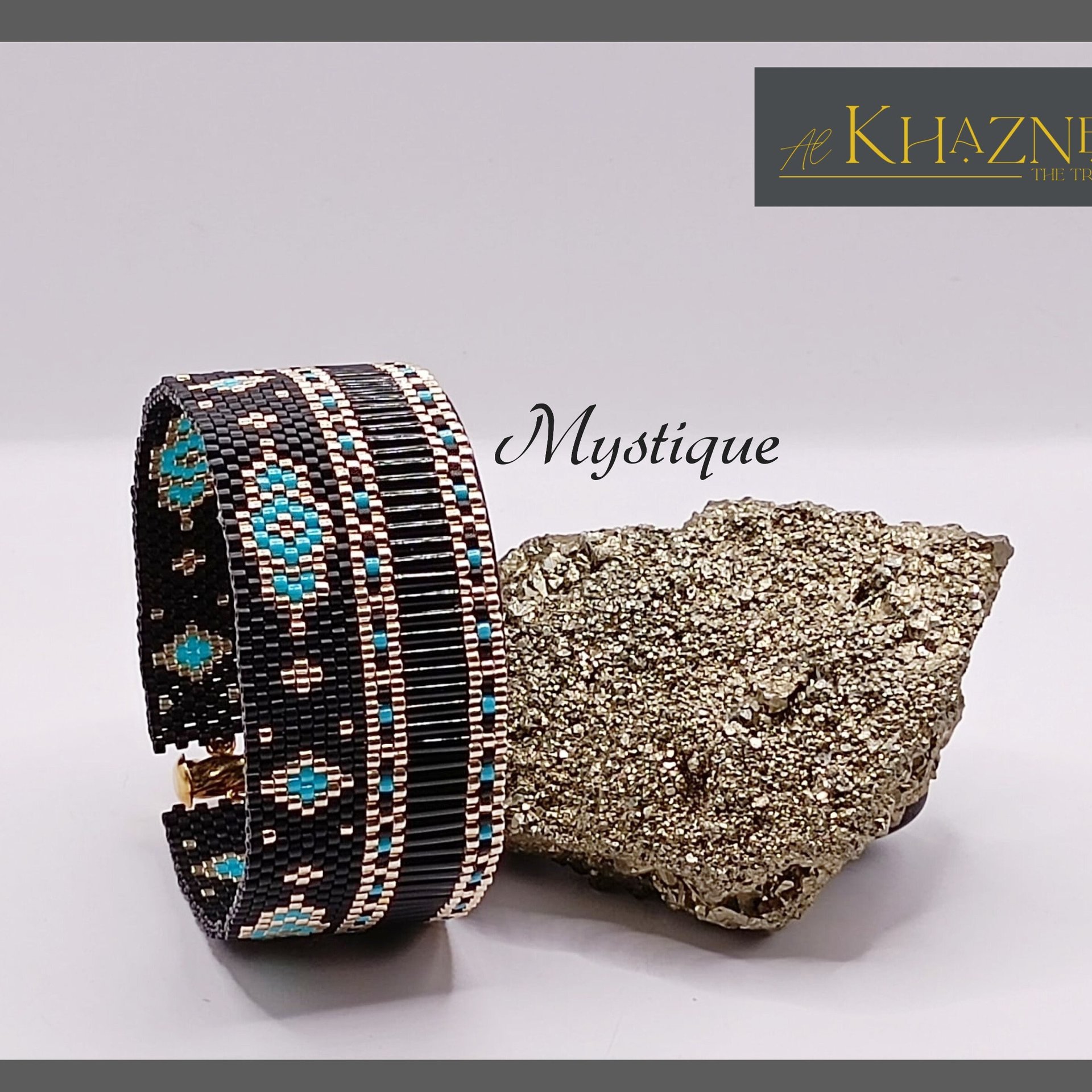 EVEN-Peyote Bracelet Pattern "MYSTIQUE"