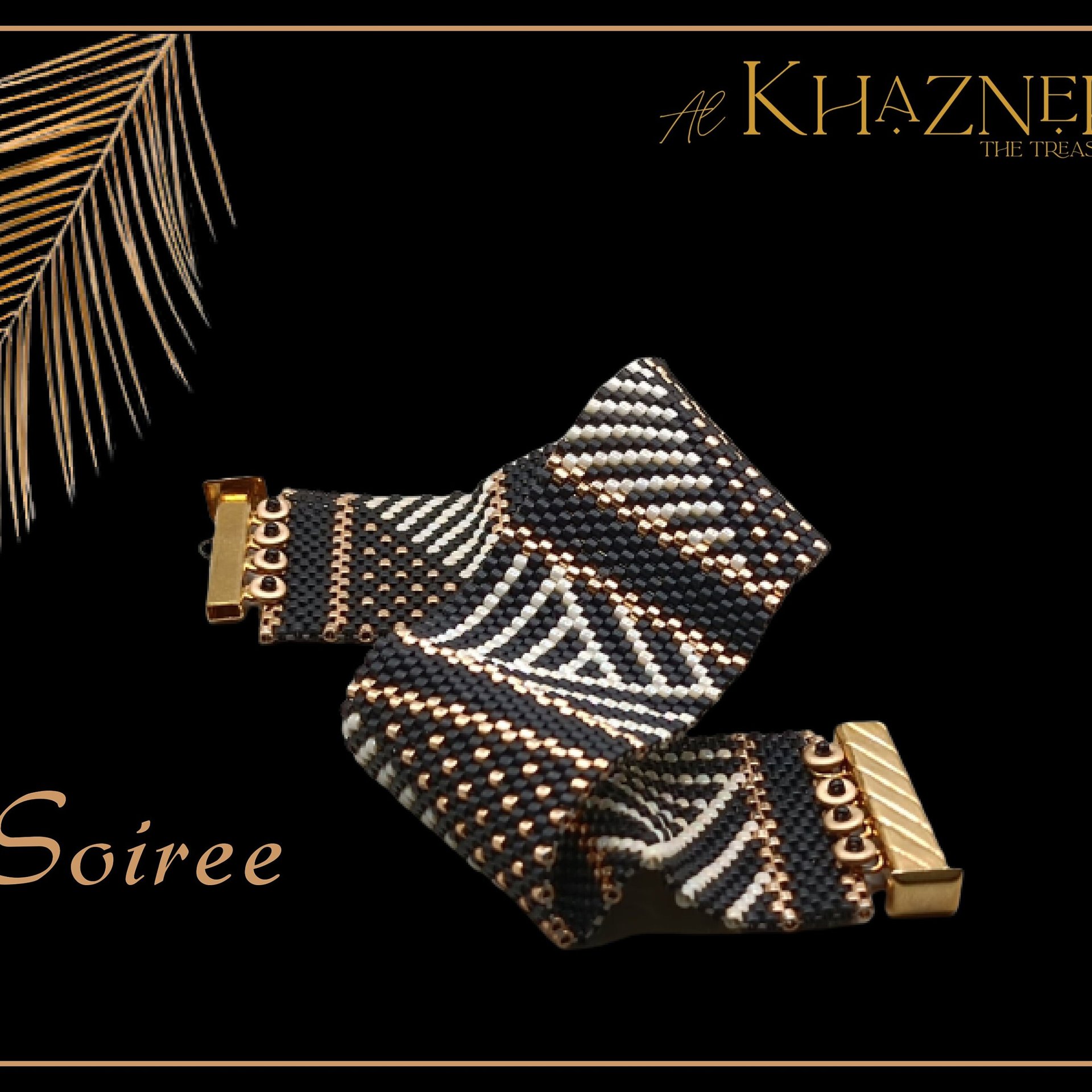 EVEN Peyote Bracelet Pattern "SOIREE"