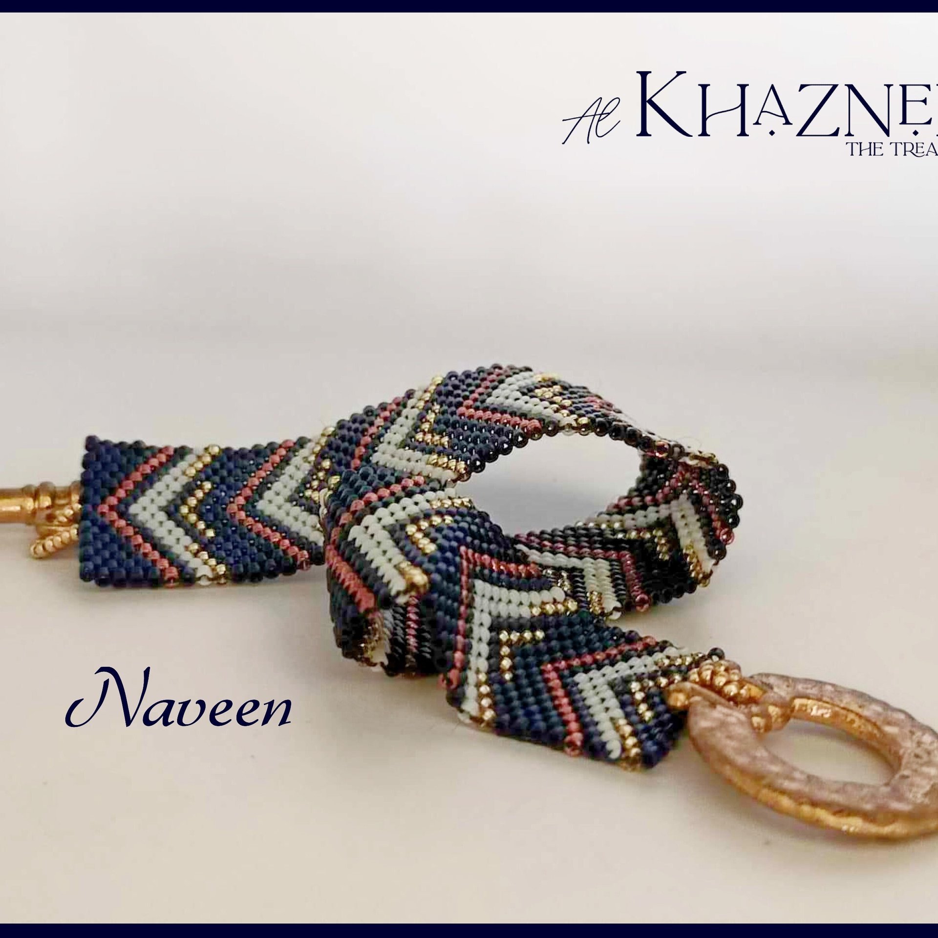 Odd Peyote Bracelet Pattern "NAVEEN"