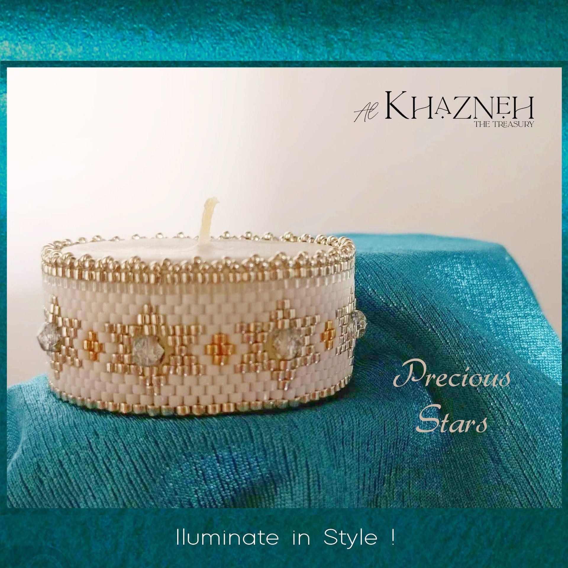 Tealight Cover Tutorial "PRECIOUS STARS"