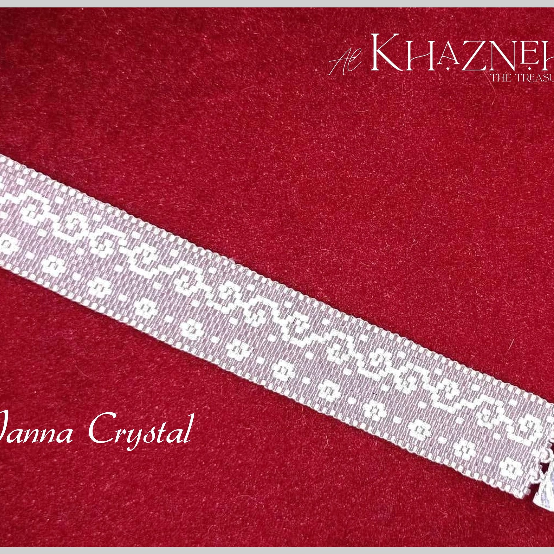 Even Peyote Bracelet Pattern "JANNA CRYSTAL"