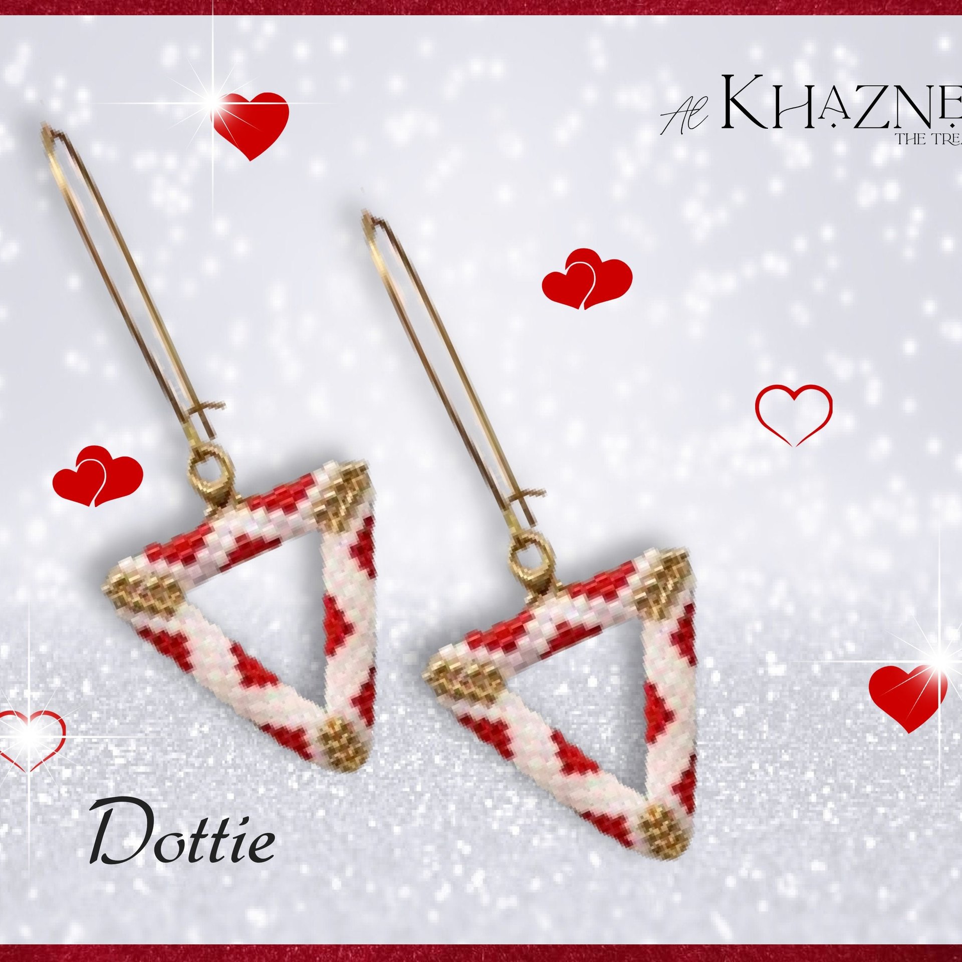 Open Triangle Earrings Pattern "DOTTIE"