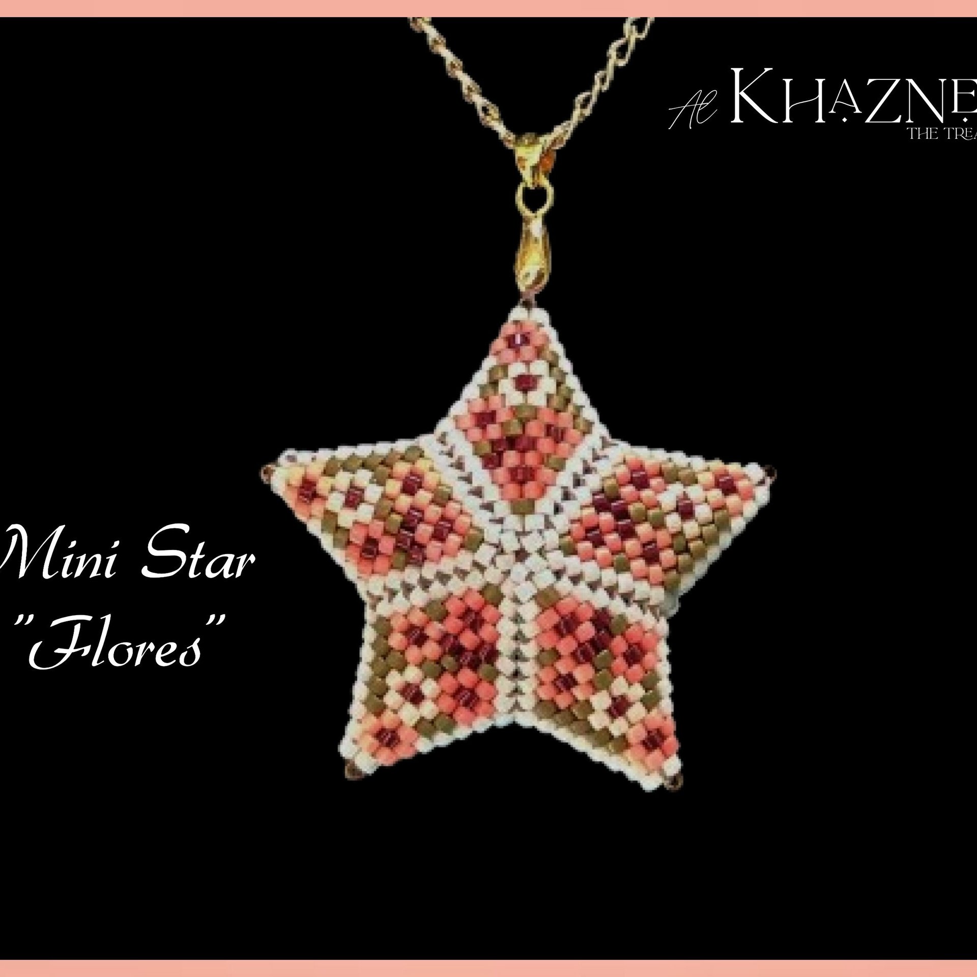 Mini 3-D Star "FLORES"
