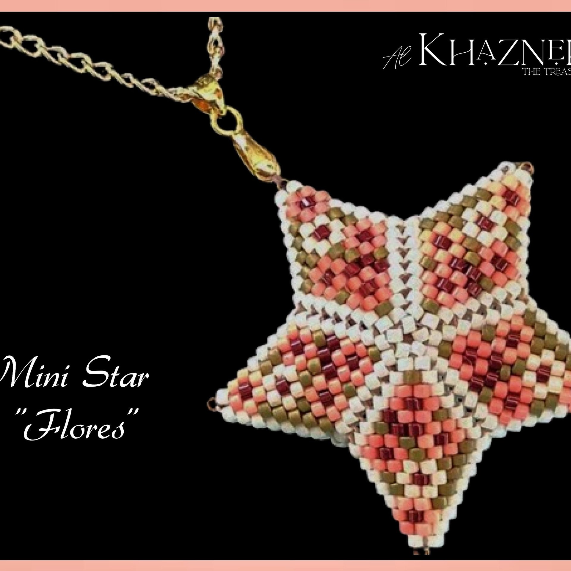 Mini 3-D Star "FLORES"