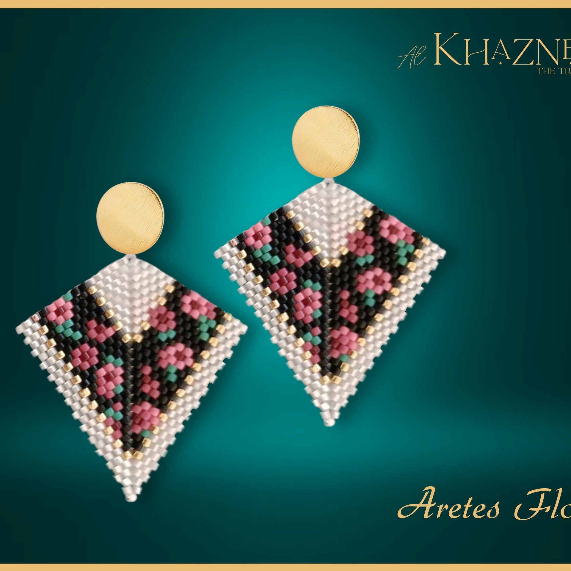 ARETES FLORES Kite Earrings Pattern