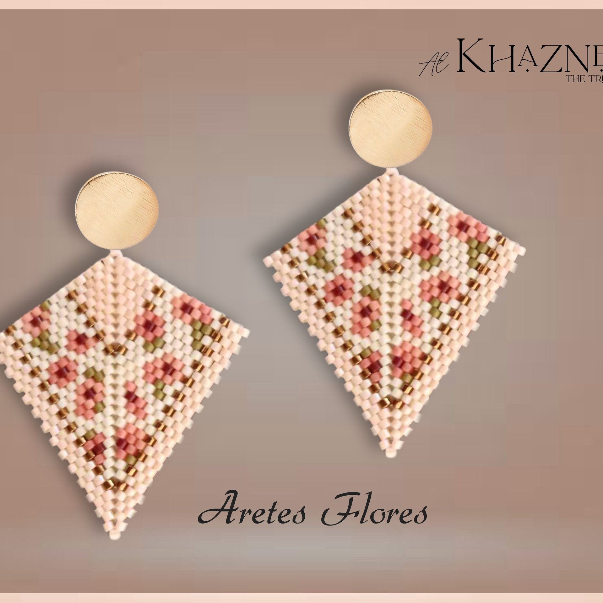 ARETES FLORES Kite Earrings Pattern