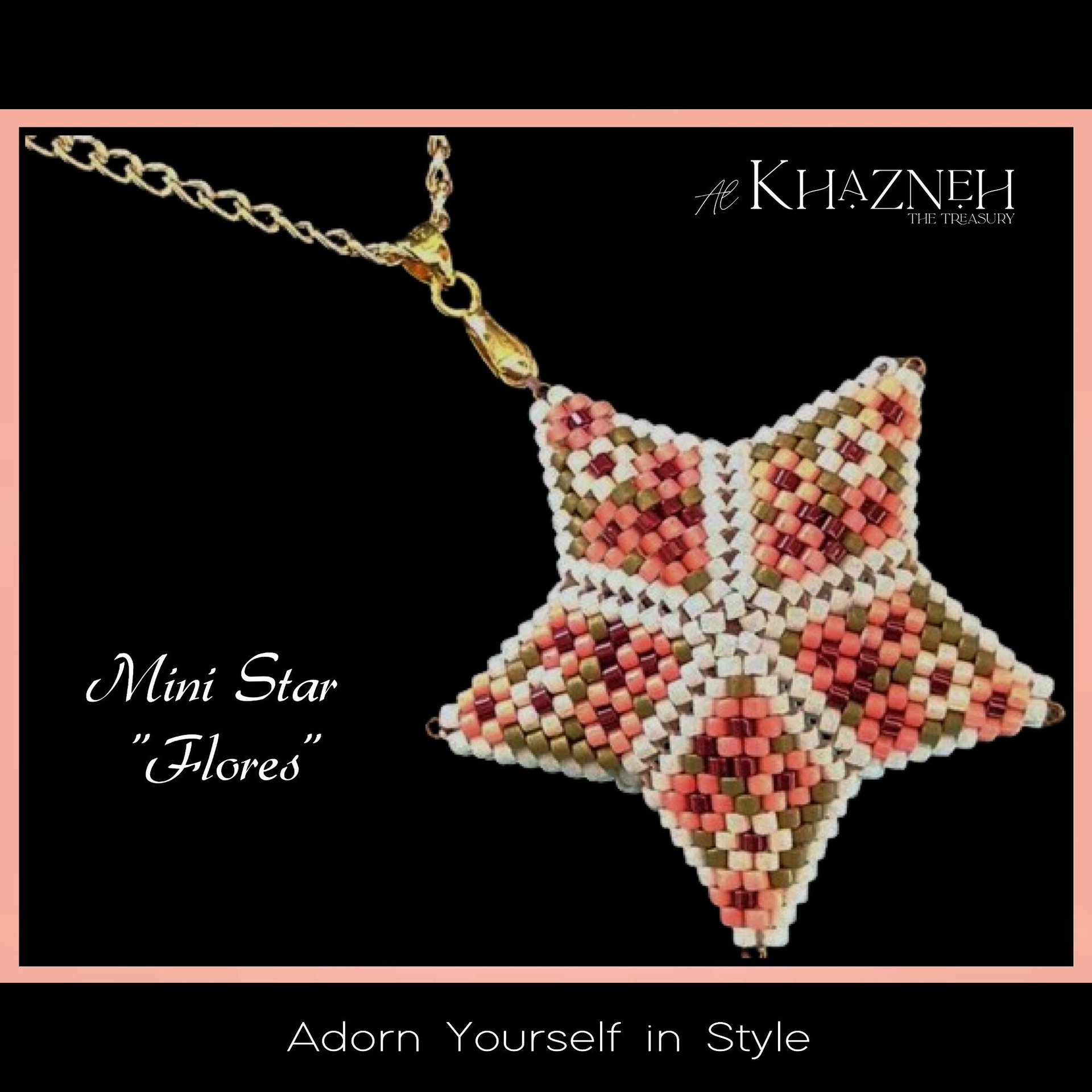 Mini 3-D Star "FLORES"