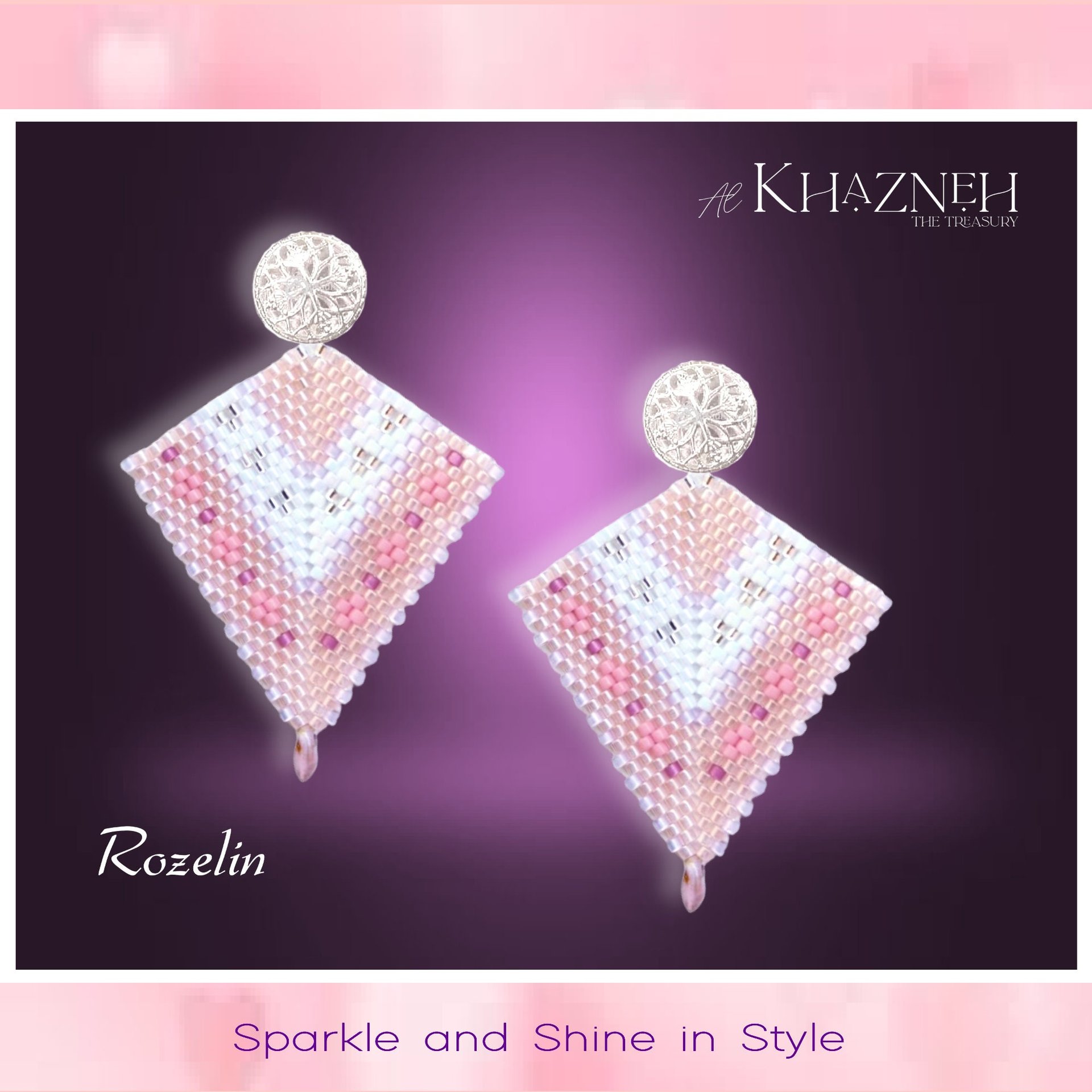 ROZELIN Kite Earrings Pattern