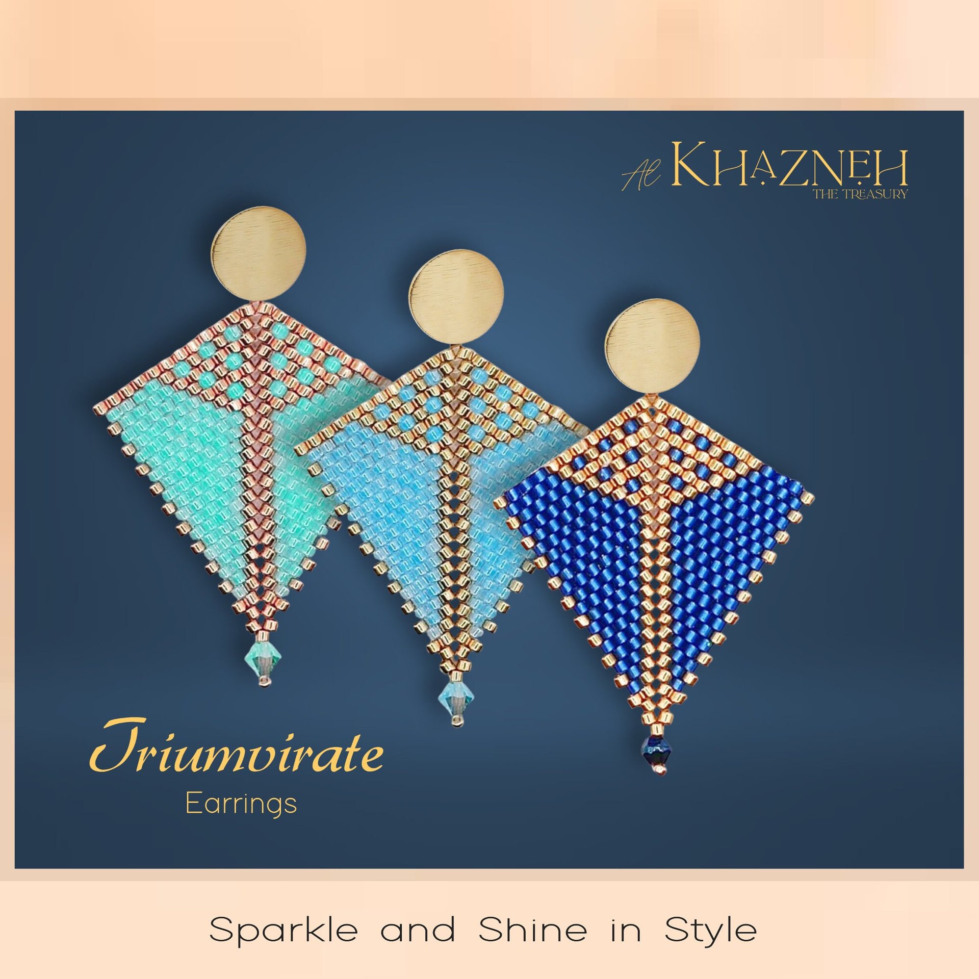 TRIUMVIRATE Kite Earrings