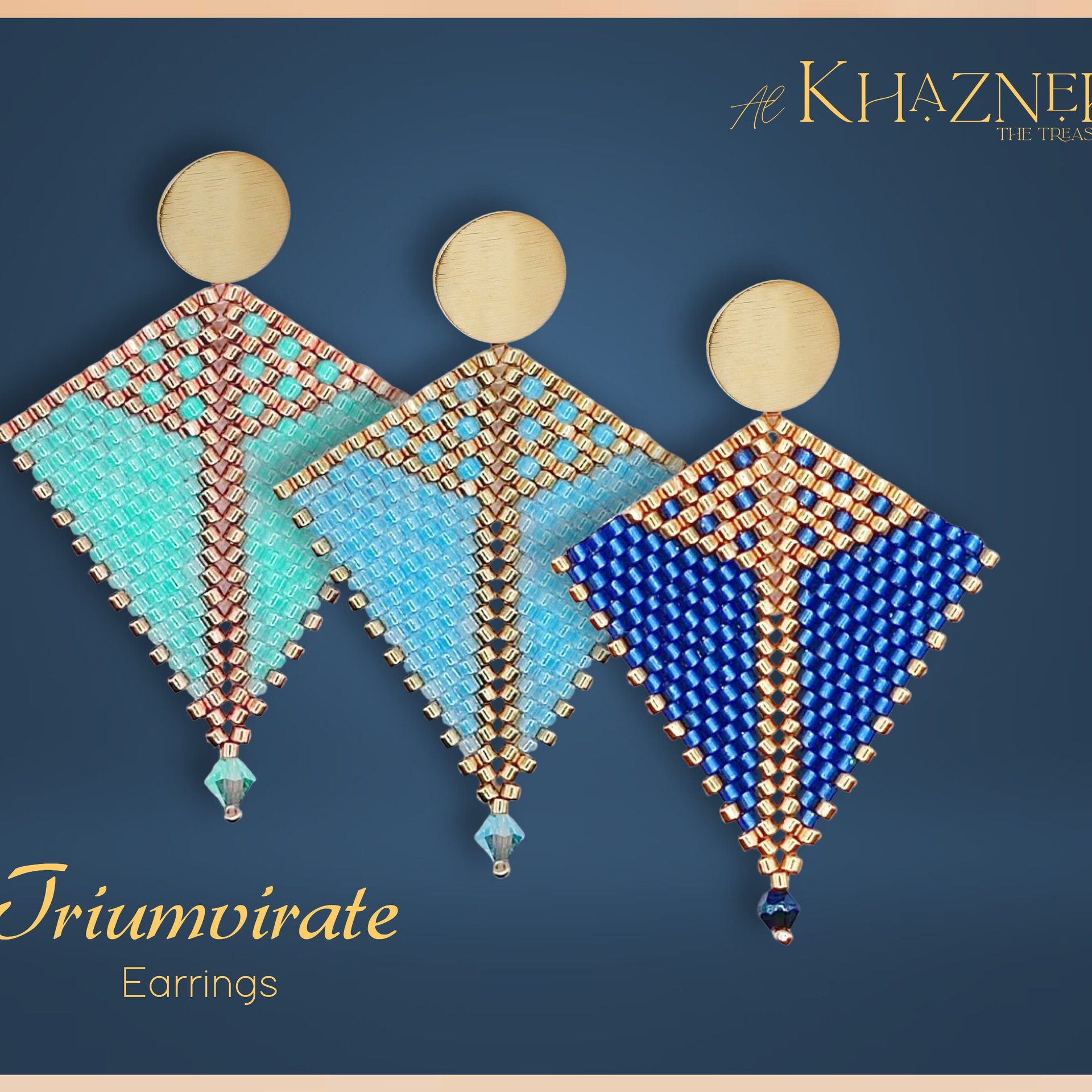 TRIUMVIRATE Kite Earrings