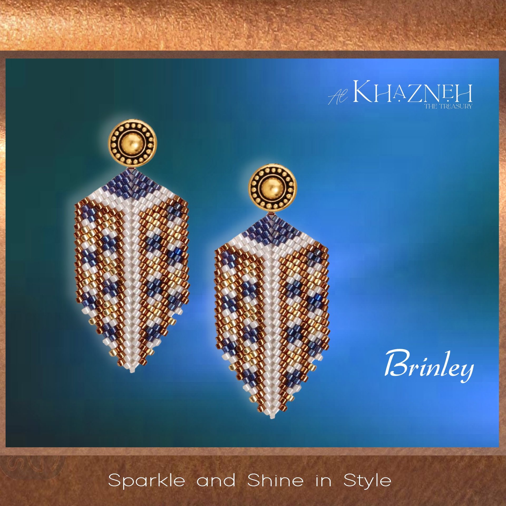 BRINLEY Earrings Tutorial