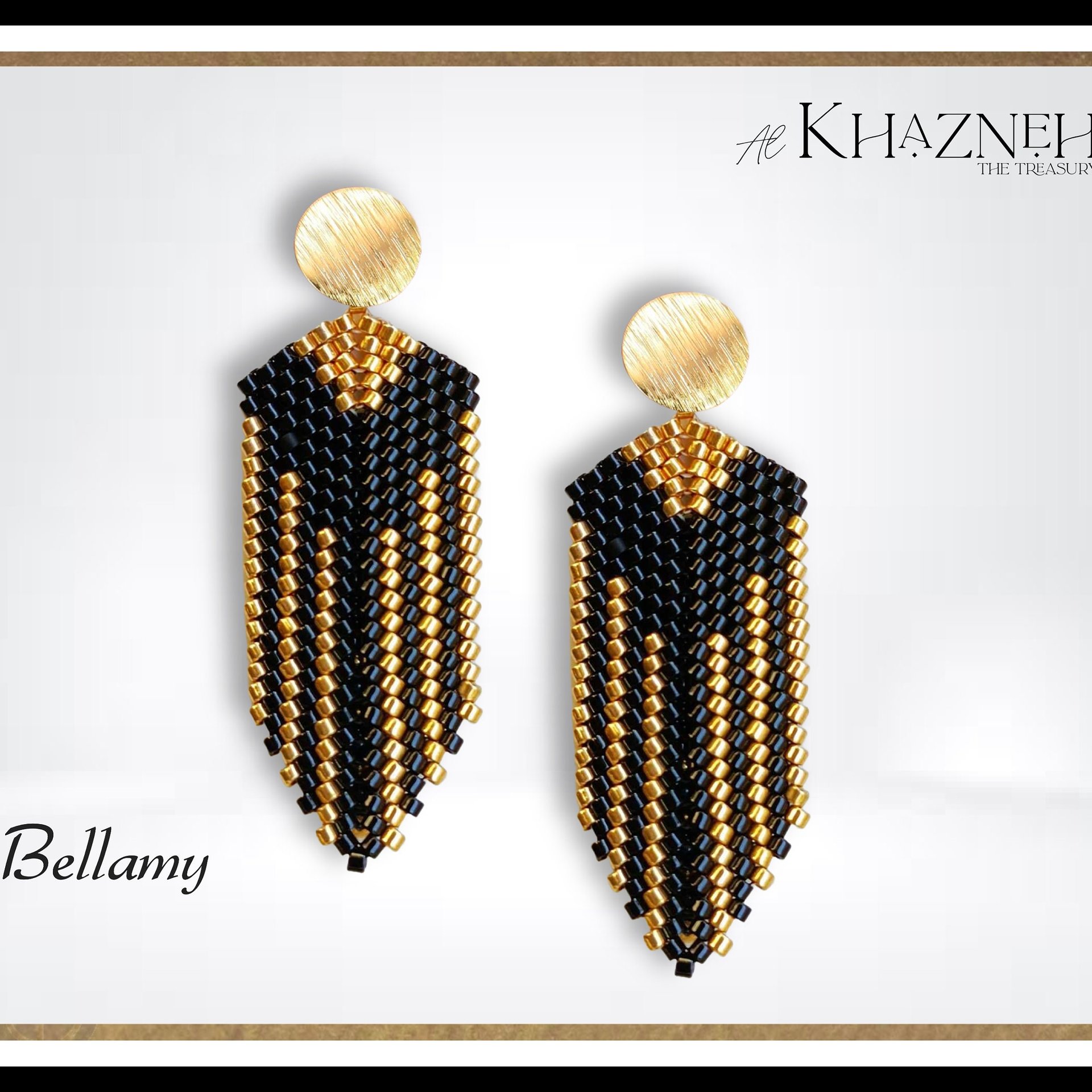 BELLAMY - Elegant Peyote Earrings Pattern
