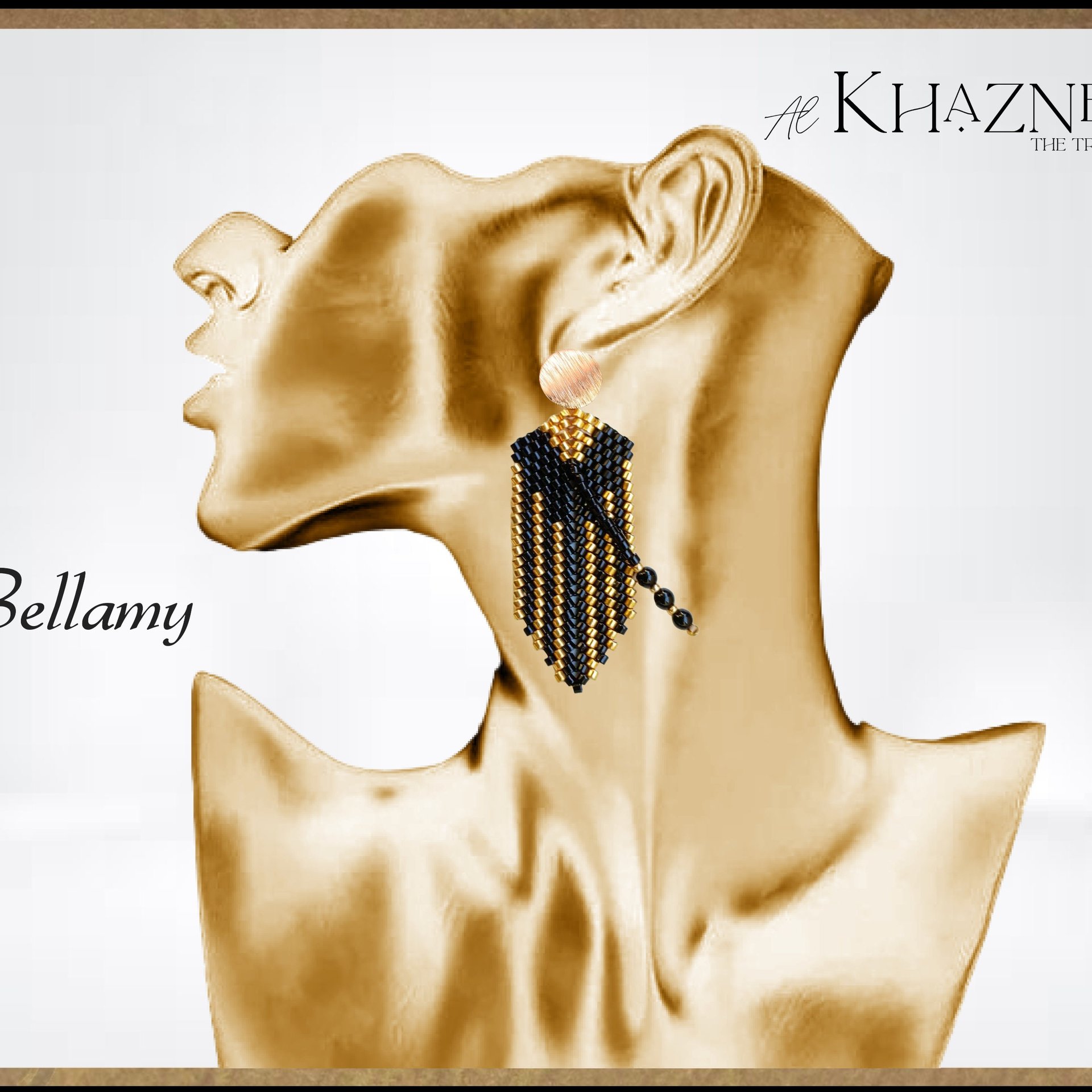 BELLAMY - Elegant Peyote Earrings Pattern