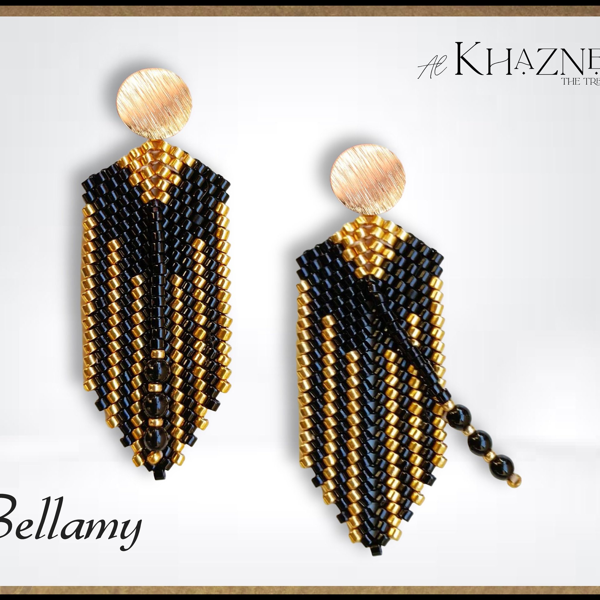 BELLAMY - Elegant Peyote Earrings Pattern