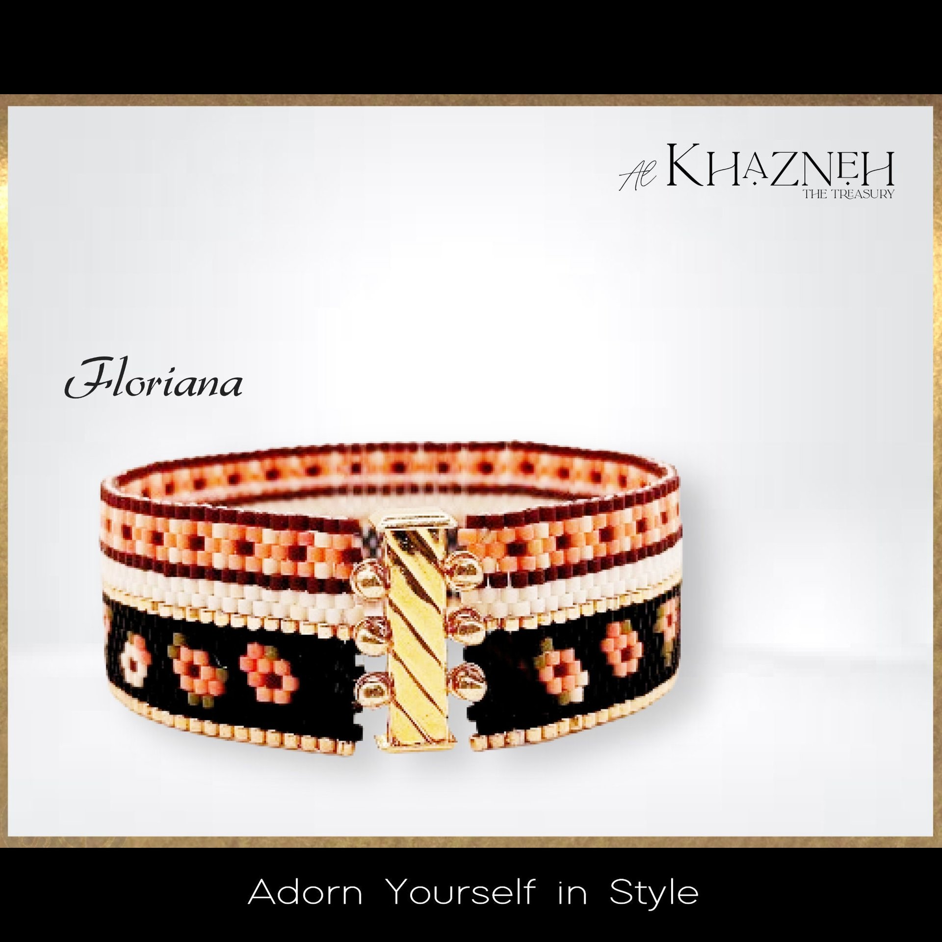Even Peyote Bracelet FLORIANA