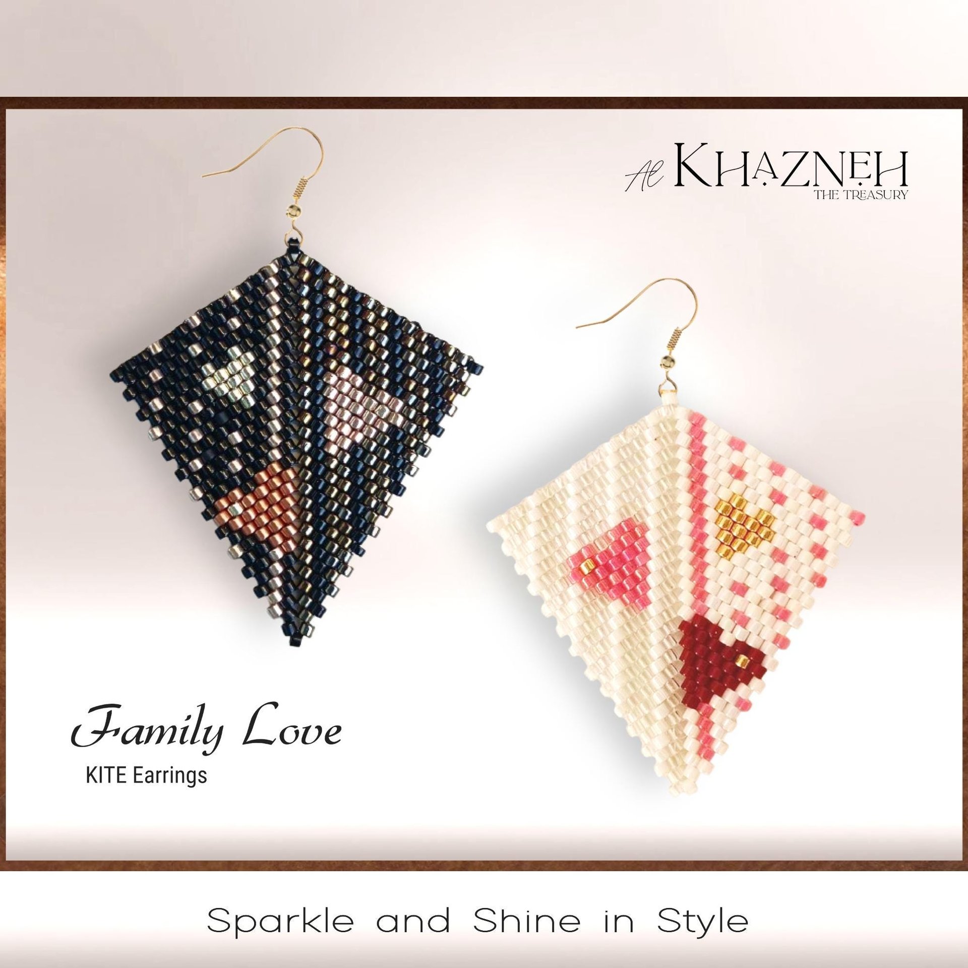FAMILY LOVE - Kite Earrings Pattern