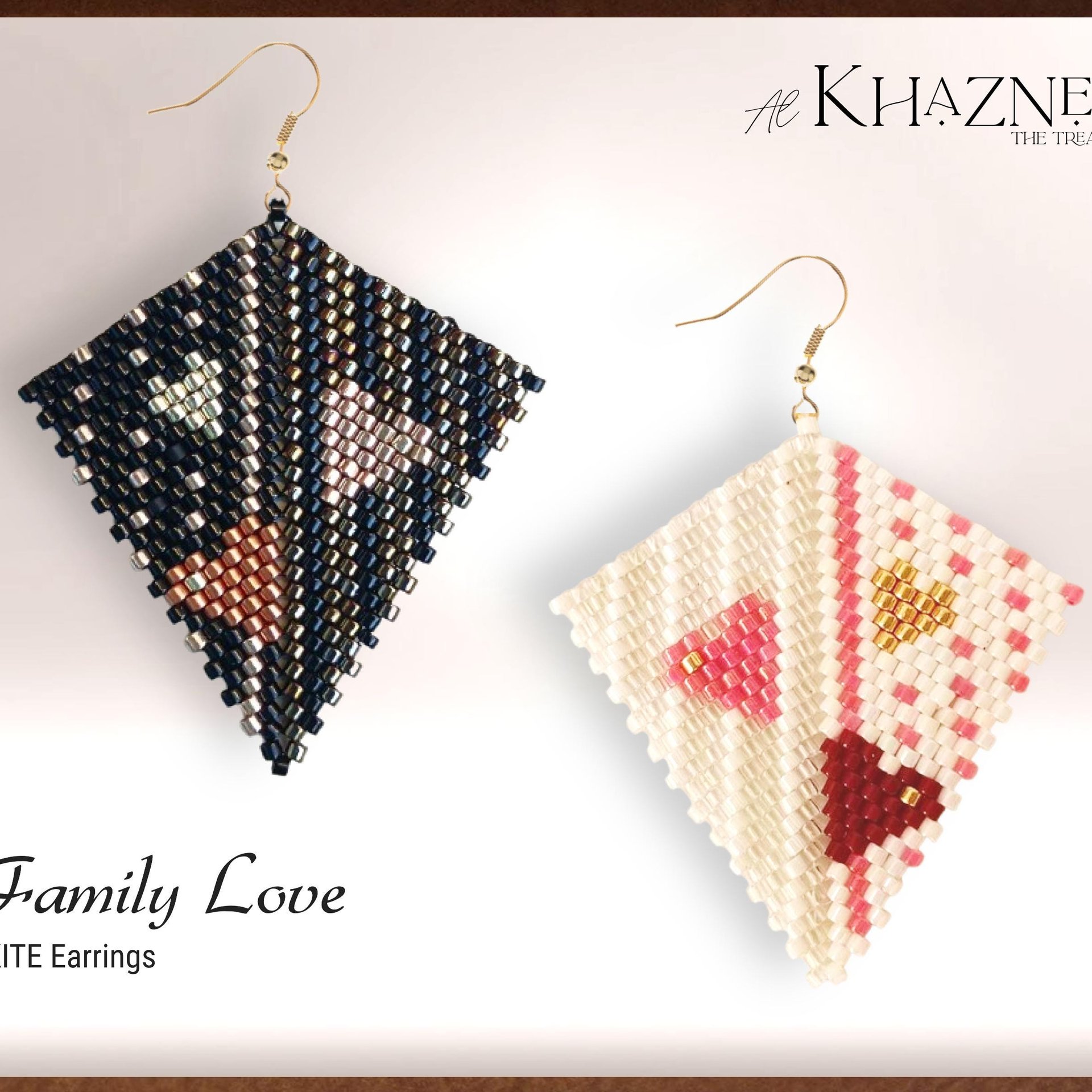 FAMILY LOVE - Kite Earrings Pattern