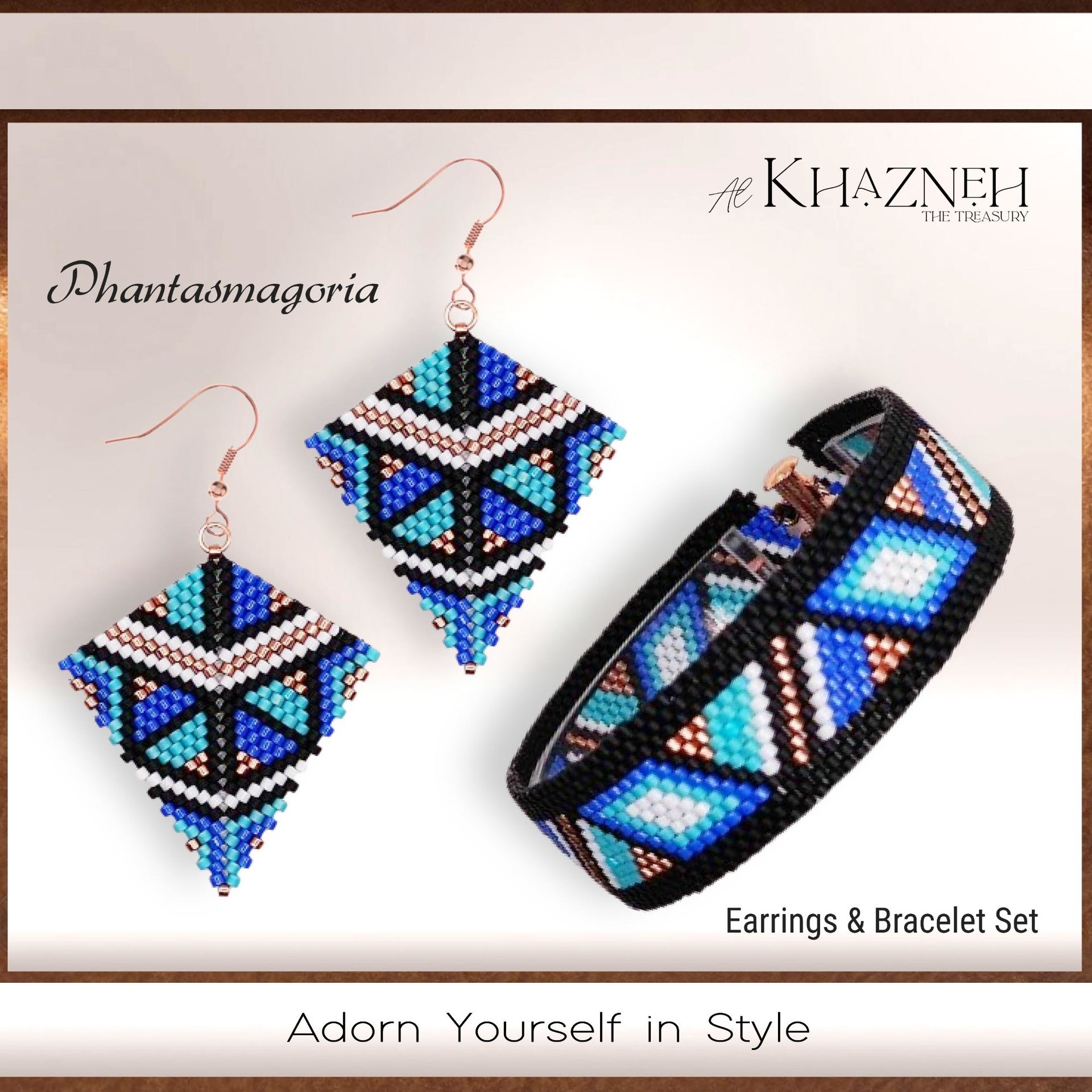 PHANTASMAGORIA Earrings & Bracelet SET