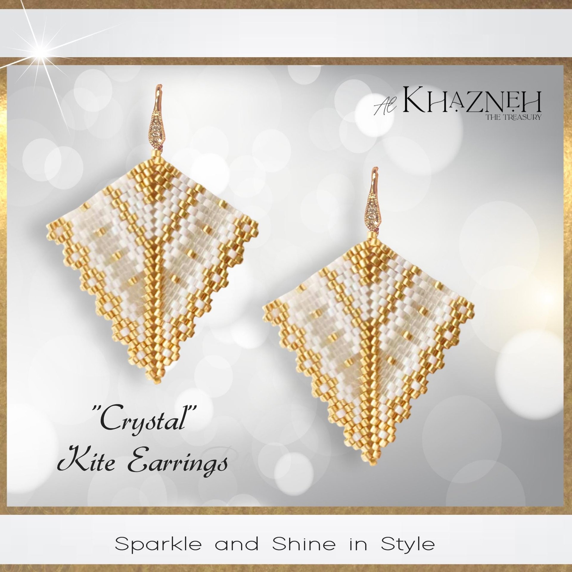 CRYSTAL - Kite Earrings Pattern