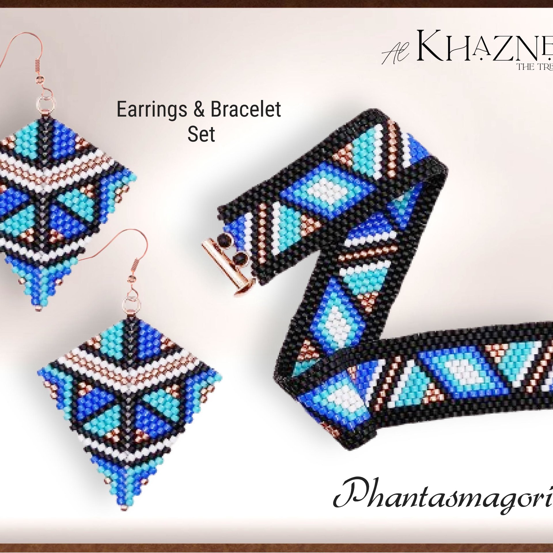 PHANTASMAGORIA Earrings & Bracelet SET