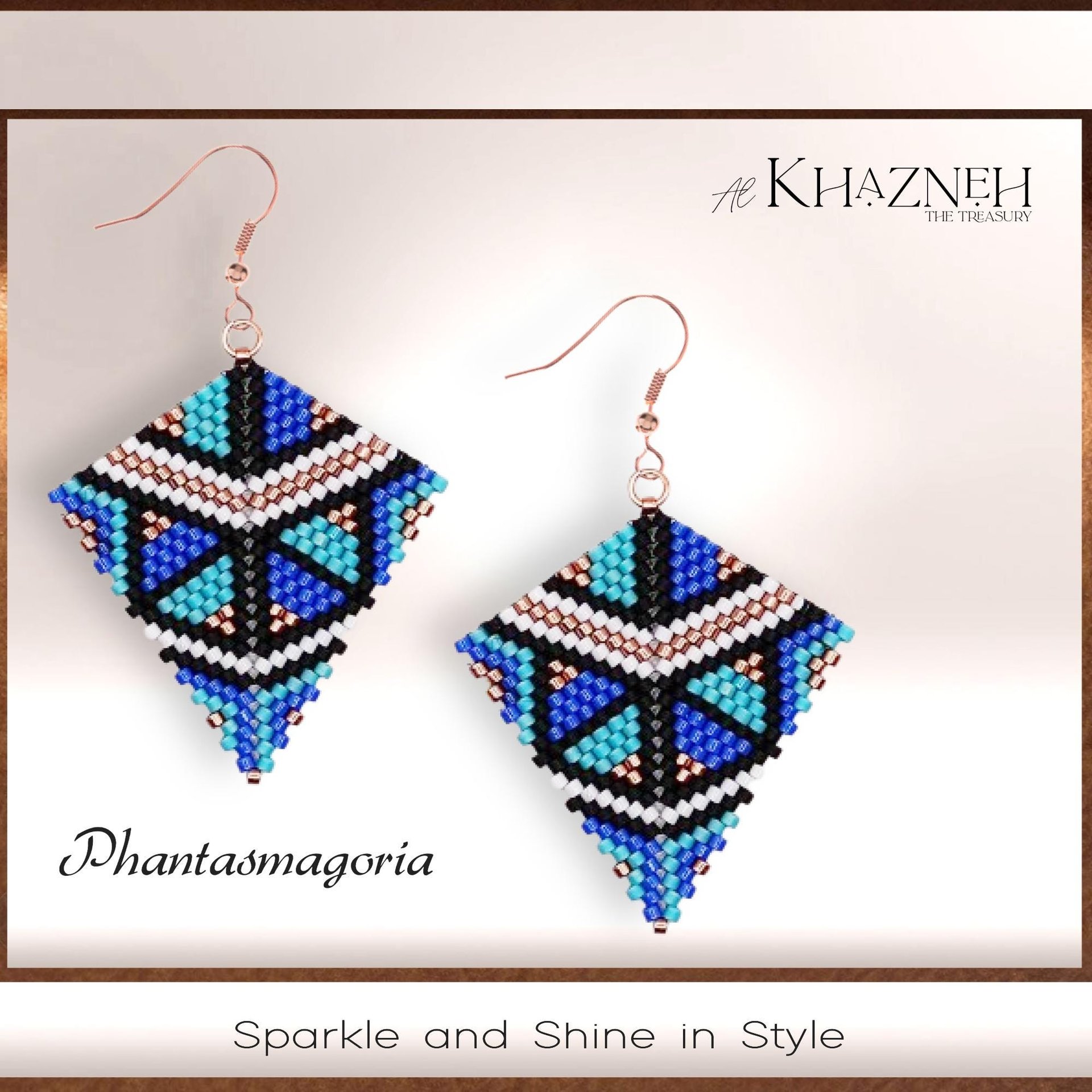 PHANTASMAGORIA Kite Earrings  Pattern