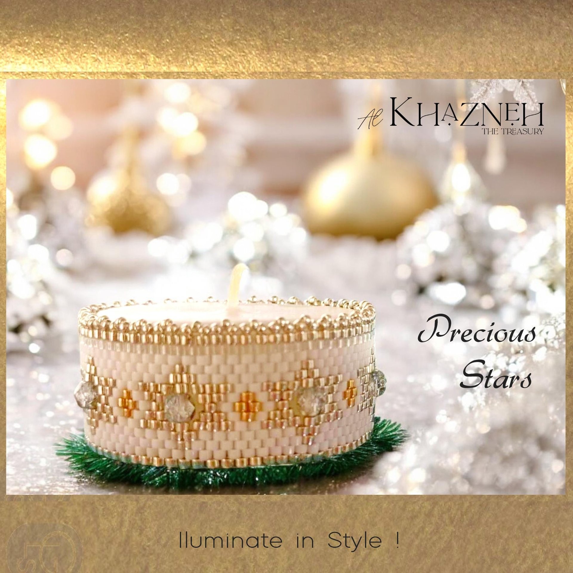 Tealight Cover Tutorial "PRECIOUS STARS"