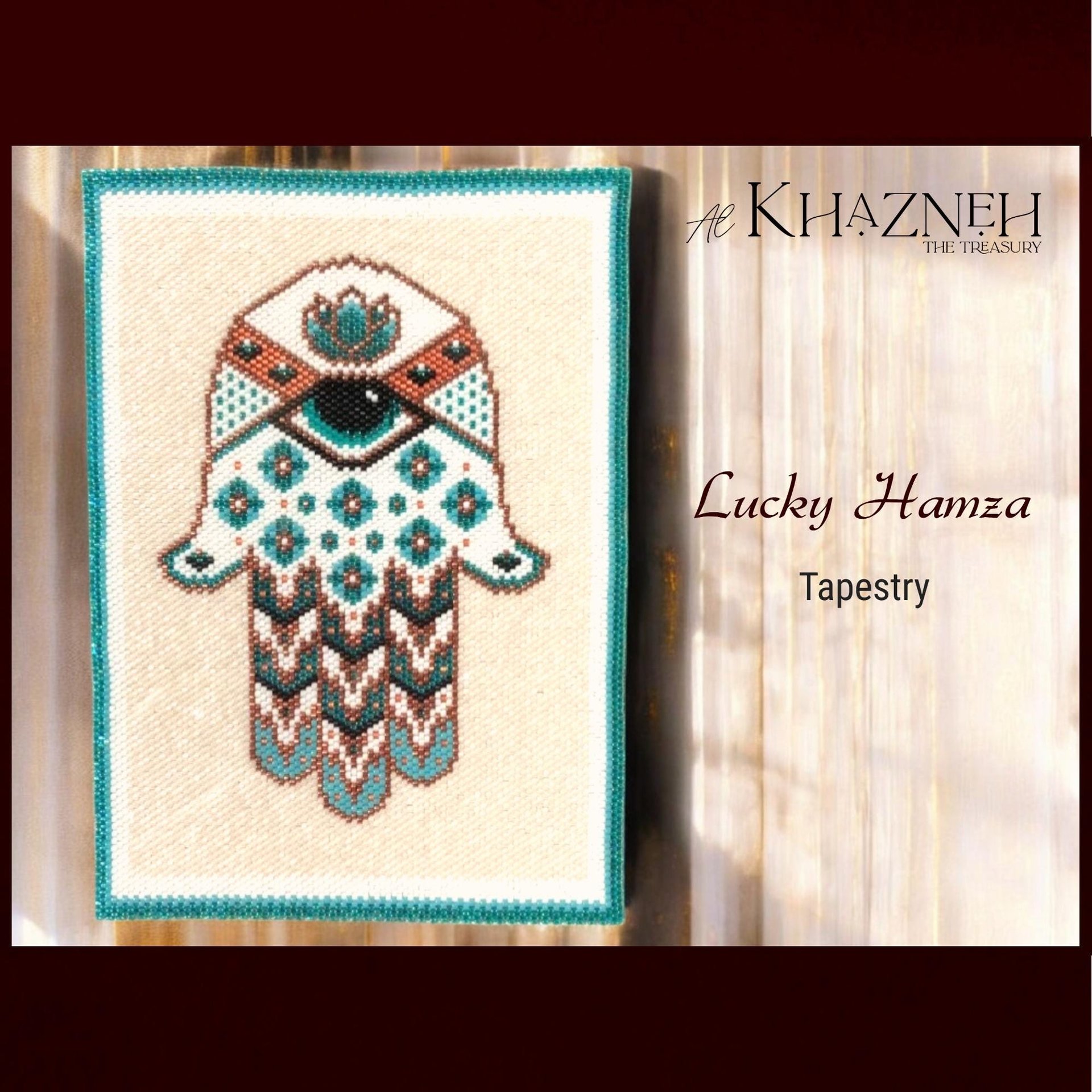 Even Peyote LUCKY HAMZA TAPESTRY