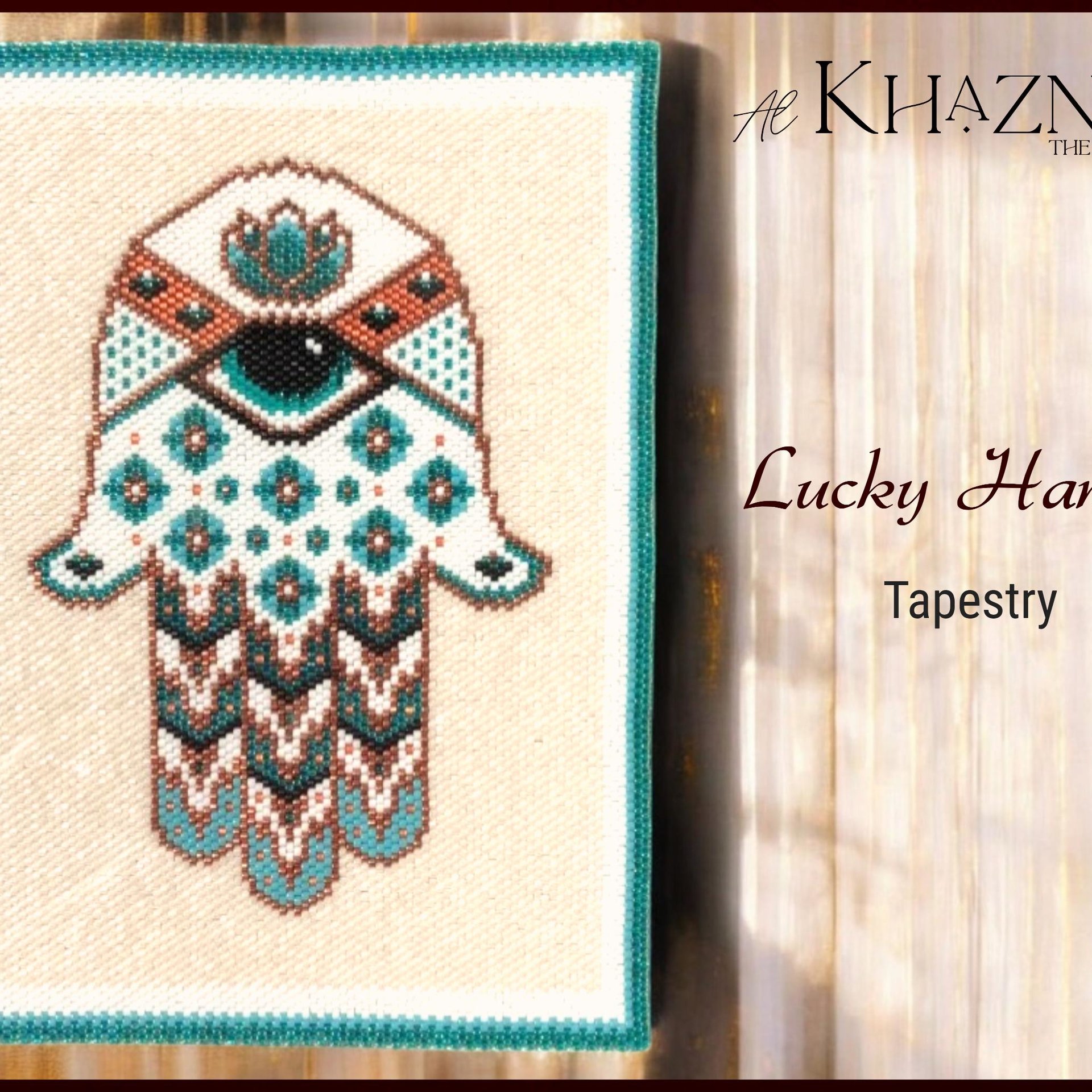 Even Peyote LUCKY HAMZA TAPESTRY