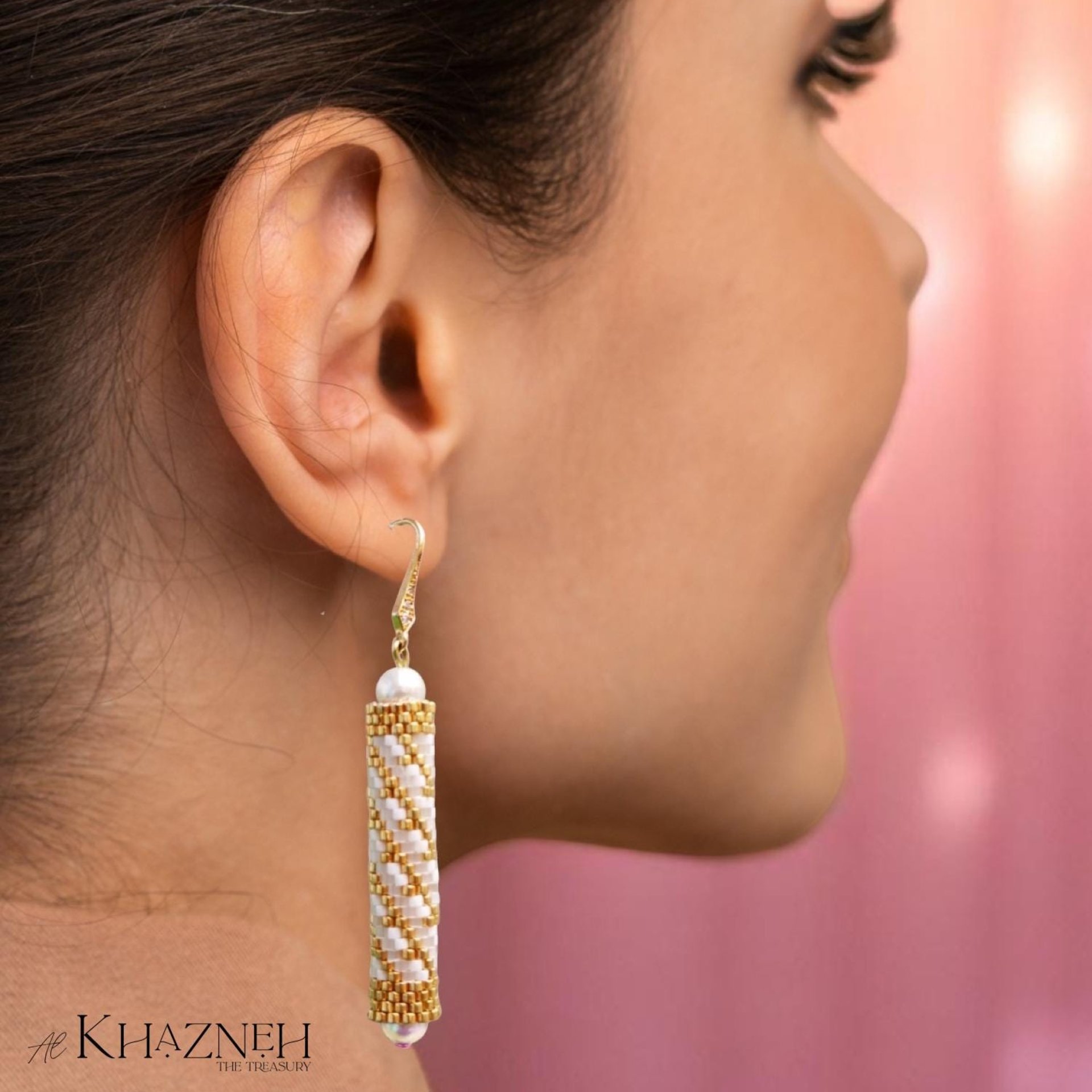SPARKLE and SHINE - Even Peyote Tube Earrings Pattern