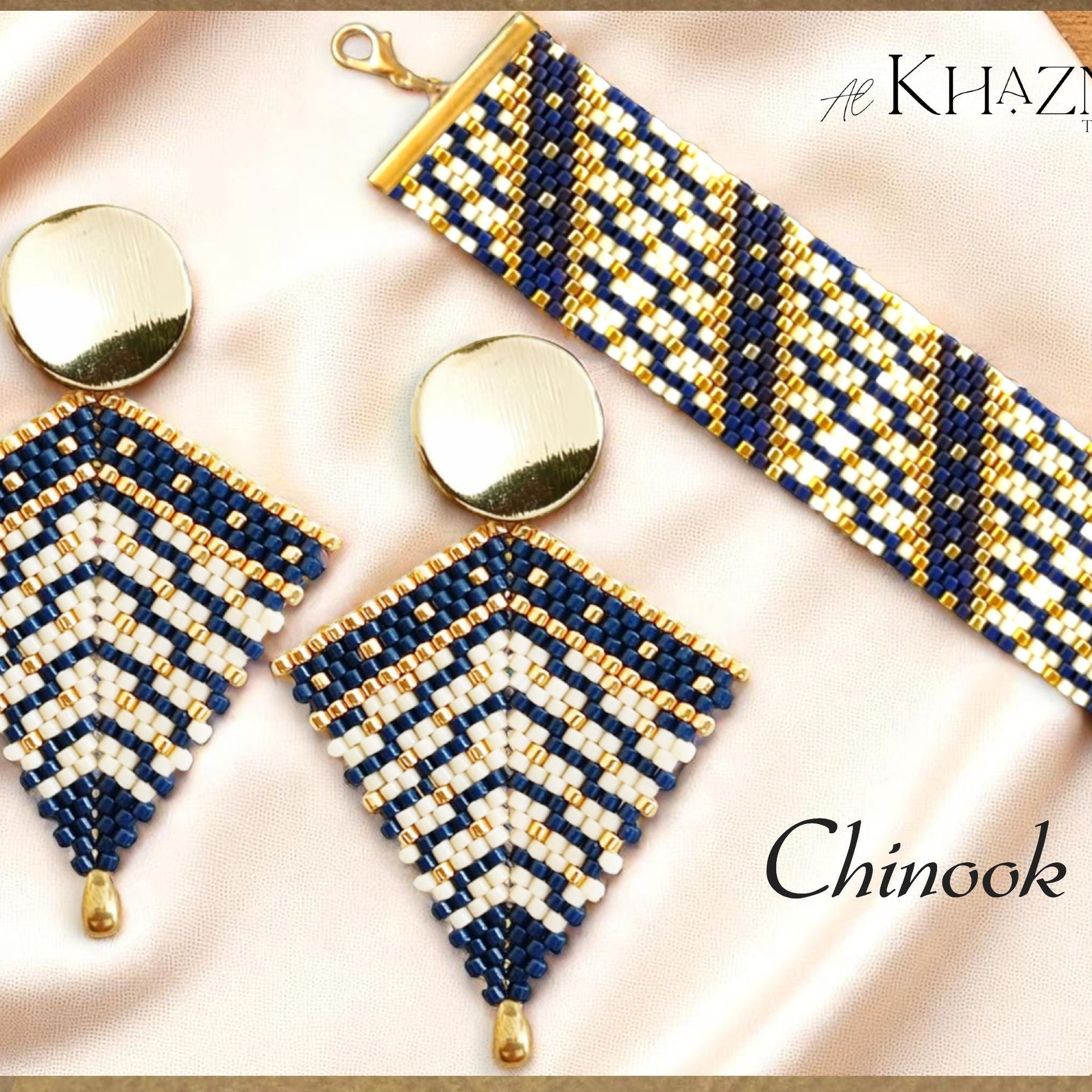 CHINOOK - Even Peyote Bracelet Pattern
