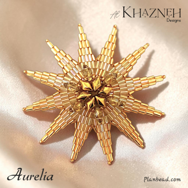 12 Point Bugle Star AURELIA