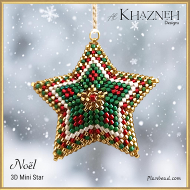 3D Mini Star "Petit Noël"