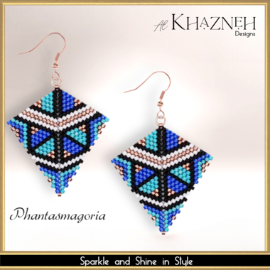 PHANTASMAGORIA Kite Earrings  Pattern