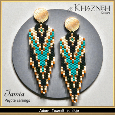 Peyote Earrings TAMIA